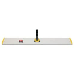 Rubbermaid Commercial Products HYGEN Hall-Dusting Microfiber Quick Connect Mop Frame, 35", Yellow (FGQ58000YL00)