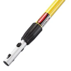 Rubbermaid Commercial Products HYGEN 48"-72" Quick Connect Mop Handle, Yellow (FGQ75500YL00)