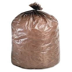 Stout Low Density Trash Bag, 39 Gallon, Low Density, 1.1 Mil, Extra Heavy, 40/Box