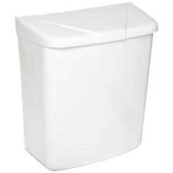 Hospeco® Feminine Hygiene Products Waste Receptacle, White