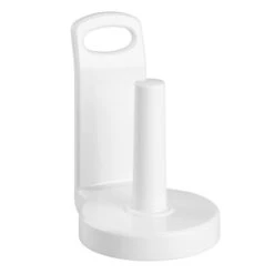InterDesign Paper Towel Holder For Kitchen Countertops, White (35901)