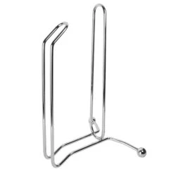 InterDesign Aria Paper Towel Holder For Kitchen Countertops, Chrome (35402)