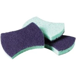 Scotch-Brite™ Power Sponge, Teal/Purple, 20/Pack (3000)