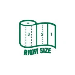 Seventh Generation 100% Recycle Kitchen Paper Towel Rolls W/Right-Size Sheets, 2-Ply, 156 Sheets/Roll, 32 Rolls/CT (SEV13739CT)