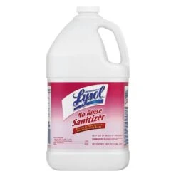 Lysol All Purpose Cleaners, No Rinse Sanitizer, 1 Gallon (74389)