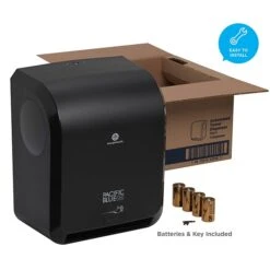 Pacific Blue Ultra Automated Paper Towel Dispenser By GP PRO, Black (59590)