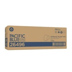 Pacific Blue Ultra 8” High-Capacity Recycled Paper Towel Roll By GP PRO, 1-Ply, Brown, 1150’/Roll, 3 Rolls/Carton (26496) -Kleenex Shop m007067205 s7