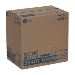 Pacific Blue Basic Recycled Hardwound Paper Towels, 12 Rolls/Carton (26401) -Kleenex Shop m007084362 s7