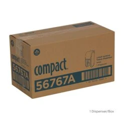 Compact® 2-Roll Vertical Coreless Toilet Paper Dispenser By GP PRO, White, 6.000” W X 6.500” D X 13.500” H (56767A) -Kleenex Shop m007092930 s7