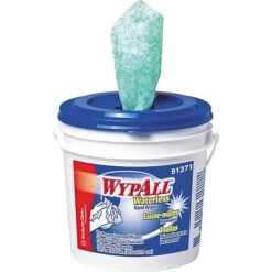 Wypall Waterless Hand Wipes, Citrus Fragrance, 75 Wipes/Bucket (91371EA)