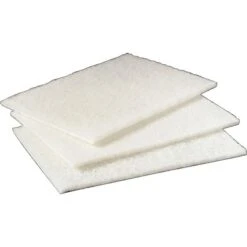 Scotch-Brite White Light Duty Cleansing Pad, 60/Carton (98)