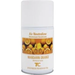 Rubbermaid Technical Concepts Aerosol Air Neutralizer Refill, Mandarin Orange, 12/Ct