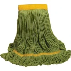 O'Dell® 1200 Series Large Recycled PET Mop Head, 5" Headband, Green (1200L/GR)