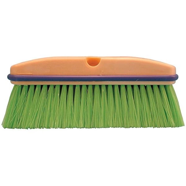 Magnolia Brush 455-3033 10" Nylon Bristle Vehicle Wash Brush; Flagged Green 1 Magnolia Brush 455-3033 10" Nylon Bristle Vehicle Wash Brush; Flagged Green