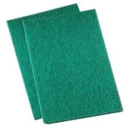 Premier Pads Green And Yellow Scouring Pad, 20/Carton (BWK196)