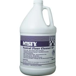Misty Neutral Floor Cleaner EP, Pleasant Lemon, 1 Gal Bottle