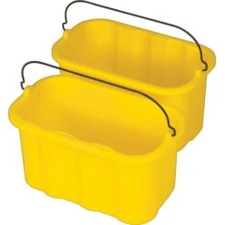 Rubbermaid® Cleaning Cart Sanitizing Caddy, 10 Quart, 14"x7-1/2"x8", Yellow