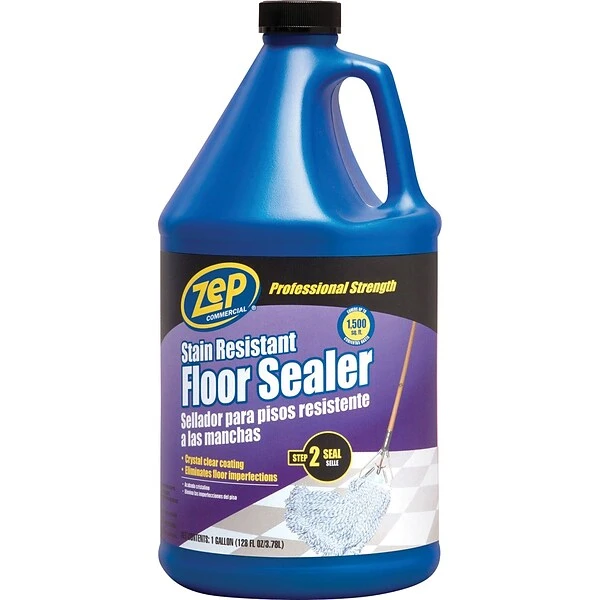 Zep® Commercial Stain Resistant Floor Sealer, Step 2 Seal, 1 Gallon 1 Zep® Commercial Stain Resistant Floor Sealer, Step 2 Seal, 1 Gallon