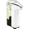 Simplehuman Universal Automatic Hand Soap Dispenser, Stainless Steel/White (ST1018)