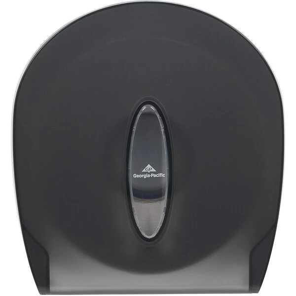 Georgia Pacific® Jumbo Jr. Toilet Paper Dispenser By GP PRO, Translucent Smoke (59009) 4 Georgia Pacific® Jumbo Jr. Toilet Paper Dispenser By GP PRO, Translucent Smoke (59009) - Image 4