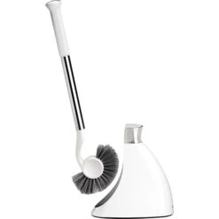 Simplehuman® Toilet Brush With Caddy, White