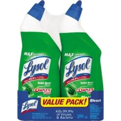 Lysol Disinfectant Bathroom Toilet Bowl Cleaner With Bleach, Liquid, 24oz (1920080078)