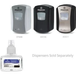 Brighton Professional Foaming Soap Refill, Unscented, 23.6 Oz., 3/Carton (21895)