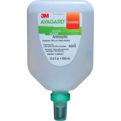 3M Avagard™ Foaming Instant Hand Sanitizer, 1000 ML., (9322A)