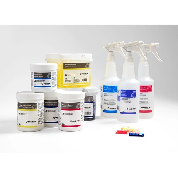 Brighton Professional™ 32oz. Bottle And Sprayer For Dissolvable Portion Packets Glass Cleaner 1 Brighton Professional™ 32oz. Bottle And Sprayer For Dissolvable Portion Packets Glass Cleaner