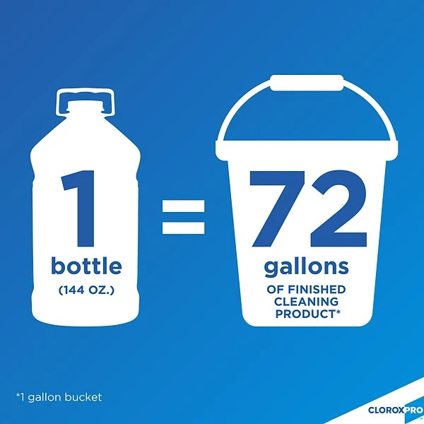 CloroxPro™ Pine-Sol® Disinfectant Multi-Surface Cleaner, Original Pine, 144 Ounces Each (35418) 4 CloroxPro™ Pine-Sol® Disinfectant Multi-Surface Cleaner, Original Pine, 144 Ounces Each (35418) - Image 4