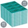 Kleenex Junior Facial Tissue, 2-ply, 40 Tissues/Box, 80 Boxes/Pack (21195)