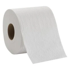 Pacific Blue Basic 1-Ply Inner Wrapped Embossed Toilet Paper By GP PRO, White, 550 Sheets/Roll, 80 Rolls/Case (19881/01) -Kleenex Shop s1214731 s7