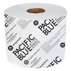 Pacific Blue Basic High Capacity Toilet Paper, 2-Ply, White, 1000 Sheets/Roll, 48 Rolls/Carton (19448/01) -Kleenex Shop s1214742 s7