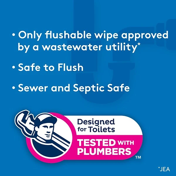 Cottonelle Flushable Wet Wipes, 252 Wipes/Refill (43541) 1 Cottonelle Flushable Wet Wipes, 252 Wipes/Refill (43541)