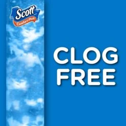 Scott Comfort Plus Toilet Paper, 1-Ply, White, 462 Sheets/Roll, 18 Mega Rolls/Pack (49729) -Kleenex Shop s1216042 s7