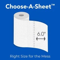 Scott Choose-A-Sheet Kitchen Roll Paper Towels, 1-ply, 102 Sheets/Roll, 12 Mega Rolls/Pack (38869) -Kleenex Shop s1216076 s7