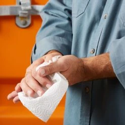 Coastwide Professional Jumbo Kitchen Rolls Paper Towel, 2-Ply, White, 250 Sheets/Roll, 12 Rolls/Carton (CW21806) -Kleenex Shop s1217267 s7