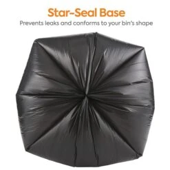 Coastwide Professional™ 30-33 Gal. Trash Bags, Low Density, 0.6 Mil, Black, 250/Carton (CW17966) -Kleenex Shop s1220089 s7