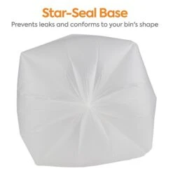 Coastwide Professional™ 20-30 Gal. Trash Bags, High Density, 12 Mic, Natural, 25 Bags/Roll, 20 Rolls (CW18198) -Kleenex Shop s1220221 s7