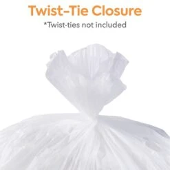 Coastwide Professional™ 20-30 Gal. Trash Bags, High Density, 10 Mic., Natural, 25 Bags/Roll, 20 Rolls (CW18197) -Kleenex Shop s1220230 s7