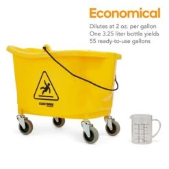 Coastwide Professional™ Disinfectant Lemon DC Plus Concentrate For ExpressMix, 3.25L, 2/Pack -Kleenex Shop s1221459 s7