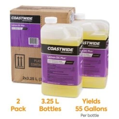 Coastwide Professional™ Disinfectant Lemon DC Plus Concentrate For ExpressMix, 3.25L, 2/Pack -Kleenex Shop s1221461 s7
