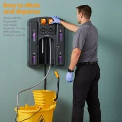 Coastwide Professional™ Disinfectant Lemon DC Plus Concentrate For ExpressMix, 3.25L, 2/Pack -Kleenex Shop s1221462 s7