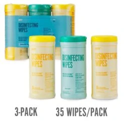 Perk™ Disinfecting Wipes, Fresh & Lemon Scent, 35 Wipes/Container, 3/Pack (PK56666) -Kleenex Shop s1221511 s7