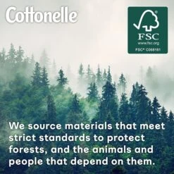 Cottonelle Ultra ComfortCare 2-Ply Standard Toilet Paper, White, 268 Sheets/Roll, 12 Mega Rolls/Pack -Kleenex Shop s1222725 s7 2