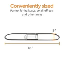 Coastwide Professional™ Dust Mop Frame, 18" X 5", Black (CW56763)