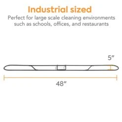 Coastwide Professionalâ„¢ Dust Mop Frame, 48" X 5", Black (CW56766)