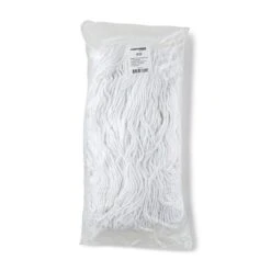 Coastwide Professional™ Cut-End Wet Mop Head, #32, Rayon, 1" Headband, White (CW57747) -Kleenex Shop s1224272 s7
