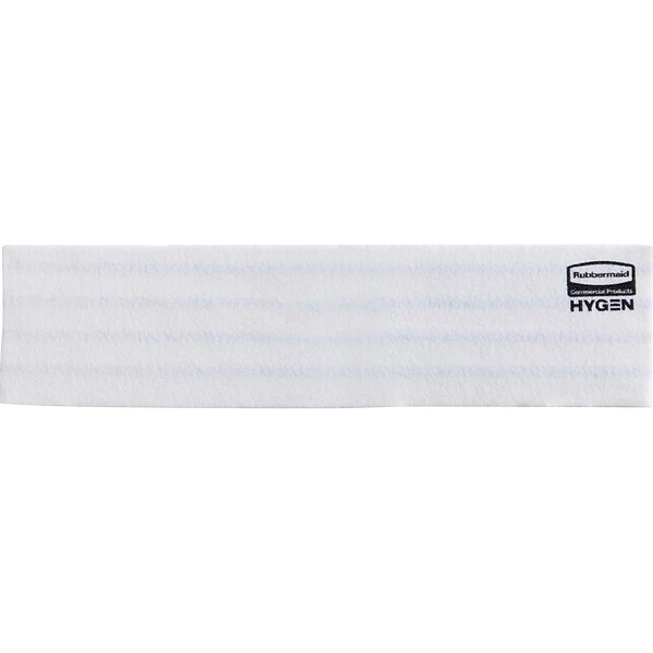 Rubbermaid HYGEN Microfiber Pad, White/Blue, 150/Pack (2134282) 2 Rubbermaid HYGEN Microfiber Pad, White/Blue, 150/Pack (2134282) - Image 2