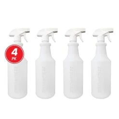 Snow Joe SupplyAID 32 Oz. Spray Bottle, White, 4/Pack (RRS-PSB32-4)